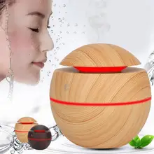 Круглой формы USB Перезаряжаемые увлажнитель, арома-диффузор Воздухоочистители