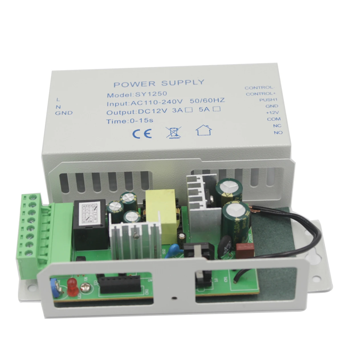 

Access Control Power Supply Transformer Door Supplier Adapter Covertor System Machine DC 12V 3A 5A AC 110~240V