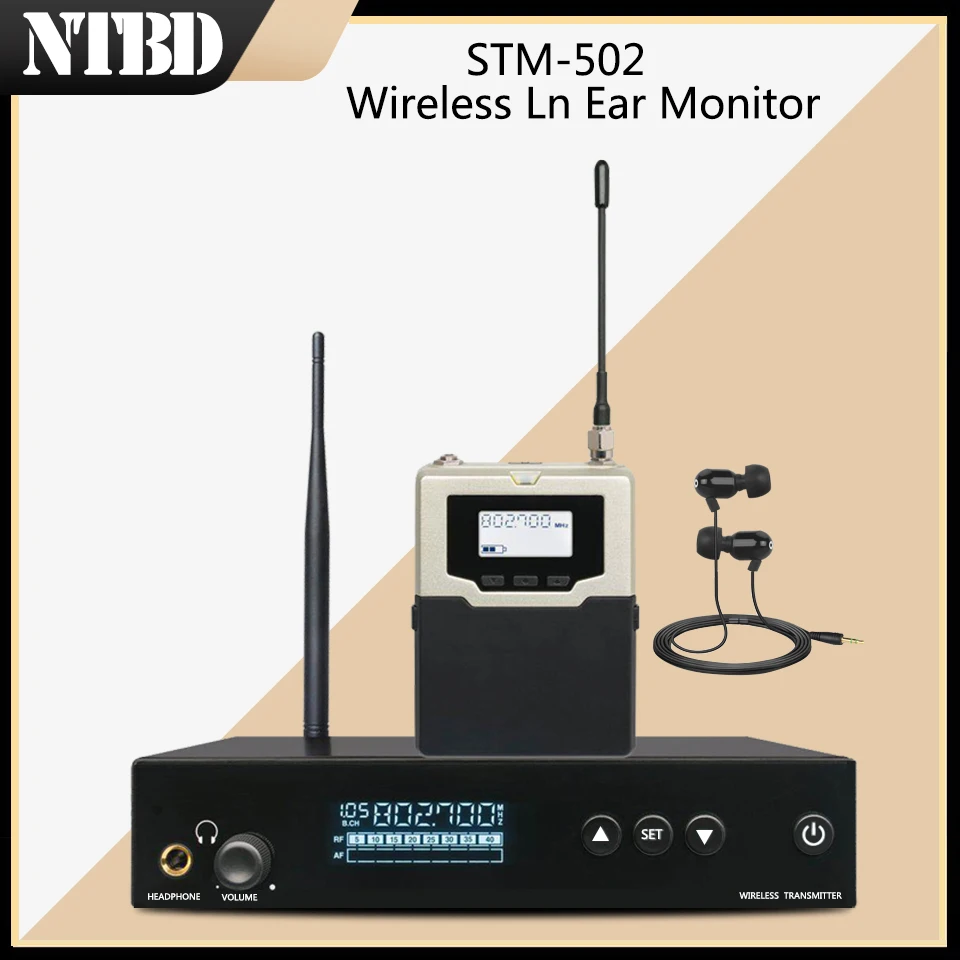 Ntbd In Ear Monitor Wireless System Stm502 Single Transmitter