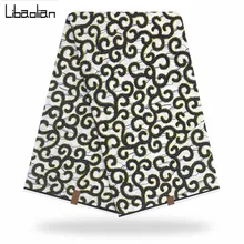 Анкара ткань Африканский Воск принты ткань для платьев Анкара настоящий голландский воск африканская ткань Воск Принт ткань F911-20