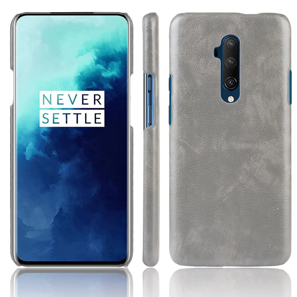 Litchi узор PC+ PU телефон кожаный жесткий чехол для Oneplus 7T PRO Oneplus 7 PRO 7T 7 6T 5T Oneplus5T Oneplus6T