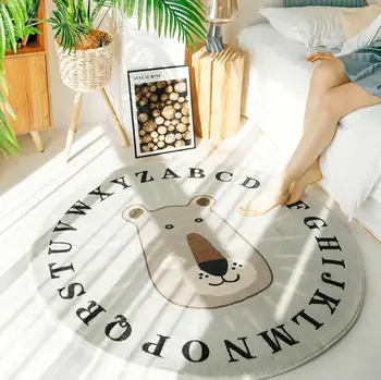 

Cartoon Lion Animal Baby Play Mats Crawling Carpet Kids Room Floor Rugs Thick Cotton Game Pad Playmat Children Room Decoration