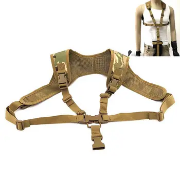 

Tactical Rifle Sling Strap Adjustable Quick Release Gun Bungee Rifle Shoulder Strap Hunting Airsoft Paintball Airsoft M4 AR15