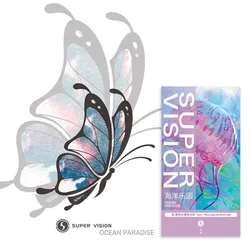 New Super Vision 10Colors Rock Mica Chameleon Watercolor Paint Tube Set Professional 8ML Water Color for Painting Art Supplies