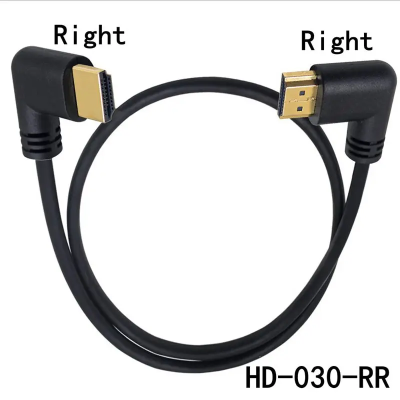 2-pack Hdmi 90 grados macho a hembra adaptador de ángulo recto 3d & 4k  compatible