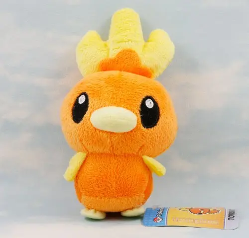 10 шт./лот, 16 см(6 дюймов), новинка, Eevee, фигурка кунай, плюшевая кукла, яркий Torchic, милая игрушка, подарок для детей