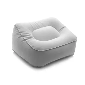 

Environmentally Friendly Pvc Flocking Inflatable Foot Pad Outdoor Travel Car Aircraft Step Stool Foot Pad Foot Pedal