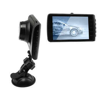 

4inch 1080P Car DVR Camera Video Dual Recorder G-Sensor In-Windshield LCD Screen Car Recorder