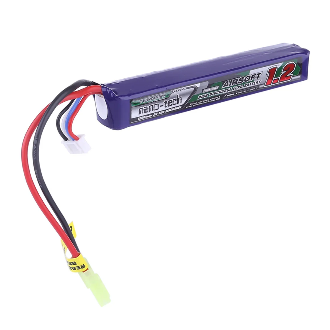 

Hobbyking Turnigy Nano-tech 1200mah 11.1v 3cell 25-50c Li-on Battery for Foam Darts Blaster and Water Gel Beads Blaster