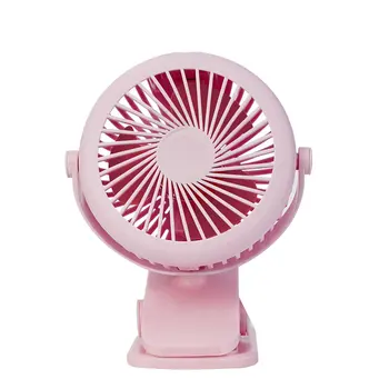 

Portable 360 degree rotating USB fan USB charging mini clip small fan car portable Clip On Mini Desk Car Fan