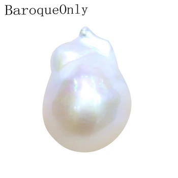 

Baroqueonly natural Irregular Pearl beads for DIY making design inset baroque pearl beads white color 2019 new arrivals BE