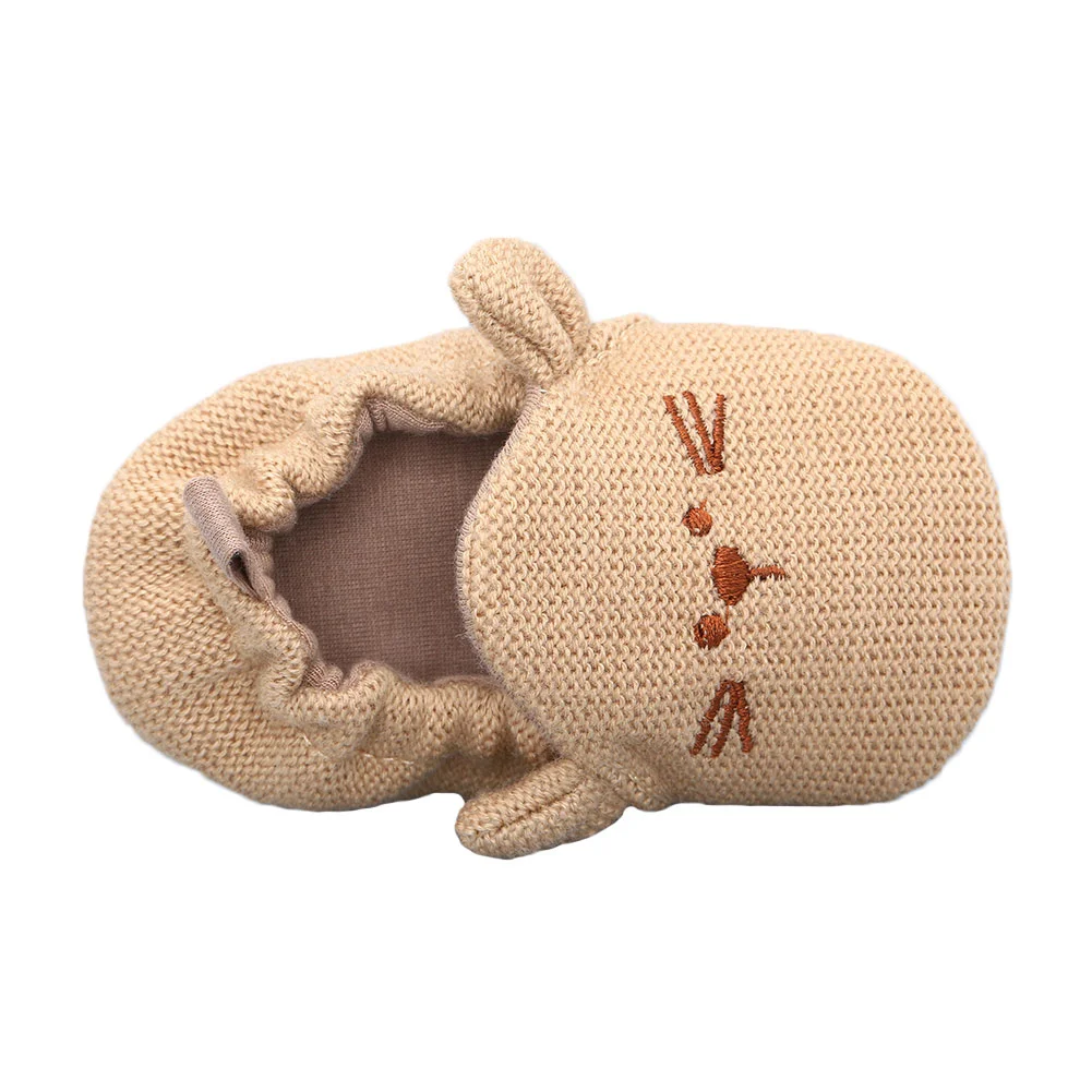 

Cartoon knitted cotton baby shoes
