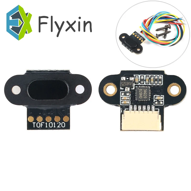 

1PCS Range Sensor Module 10-180Cm Distance Sensor Tof10120 Distance Sensor Uart I2C Output 3-5V Rs232 Interface for Arduino Tof0