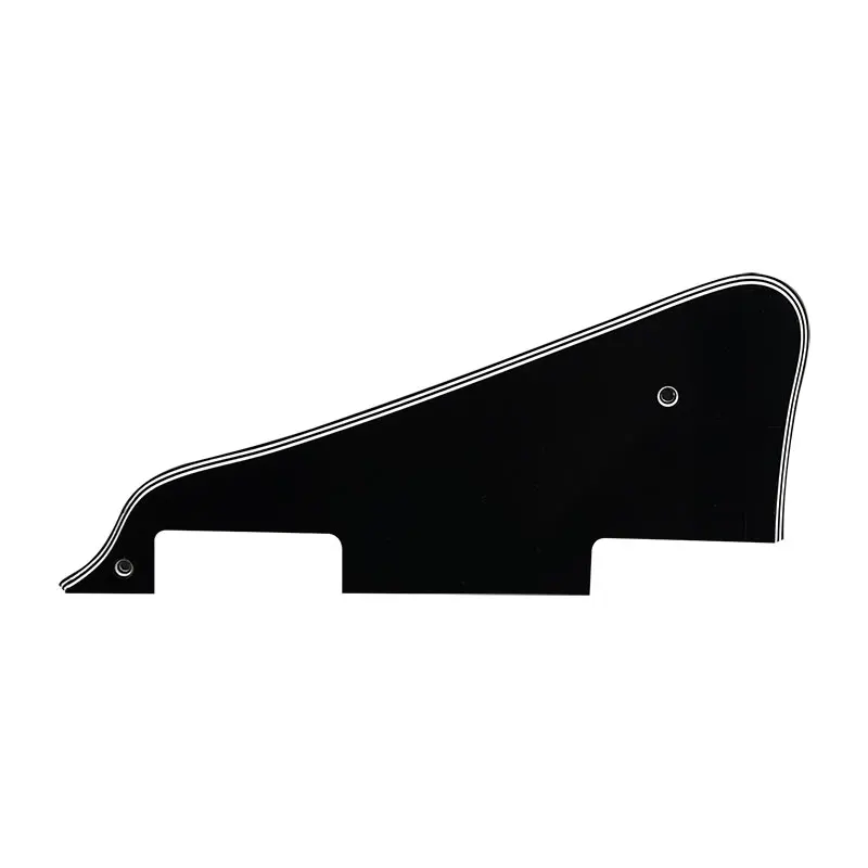 Запчасти для гитары Pleroo- Гитара Les Paul Pickguard, несколько цветов - Цвет: 5Ply Black