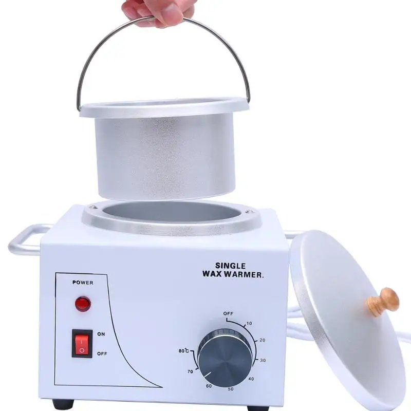 

Single Pot Wax Warm Metallic Electric Waxing Machine Hot Waxing Paraffin Waxing for Professional Salon EU Plug is perfect