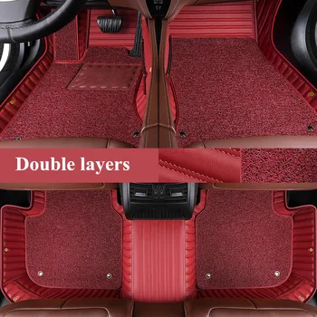 

Good quality mats! Custom special car floor mats for BMW X5 G05 2020 waterproof durable two layers car carpets for X5 2019