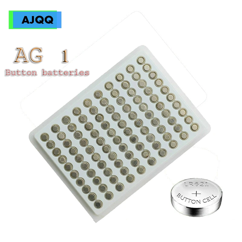 Заводская цена оптовая продажа 100 шт. AG1 1 55 V 364 SR621SW LR621 621 LR60 CX60 кнопочная щелочная