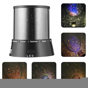 

Night Romatic Gift Home Cosmos Star Sky Master Projector Starry Night Light Lamp LED Romantic Flashing Star Moon Sky