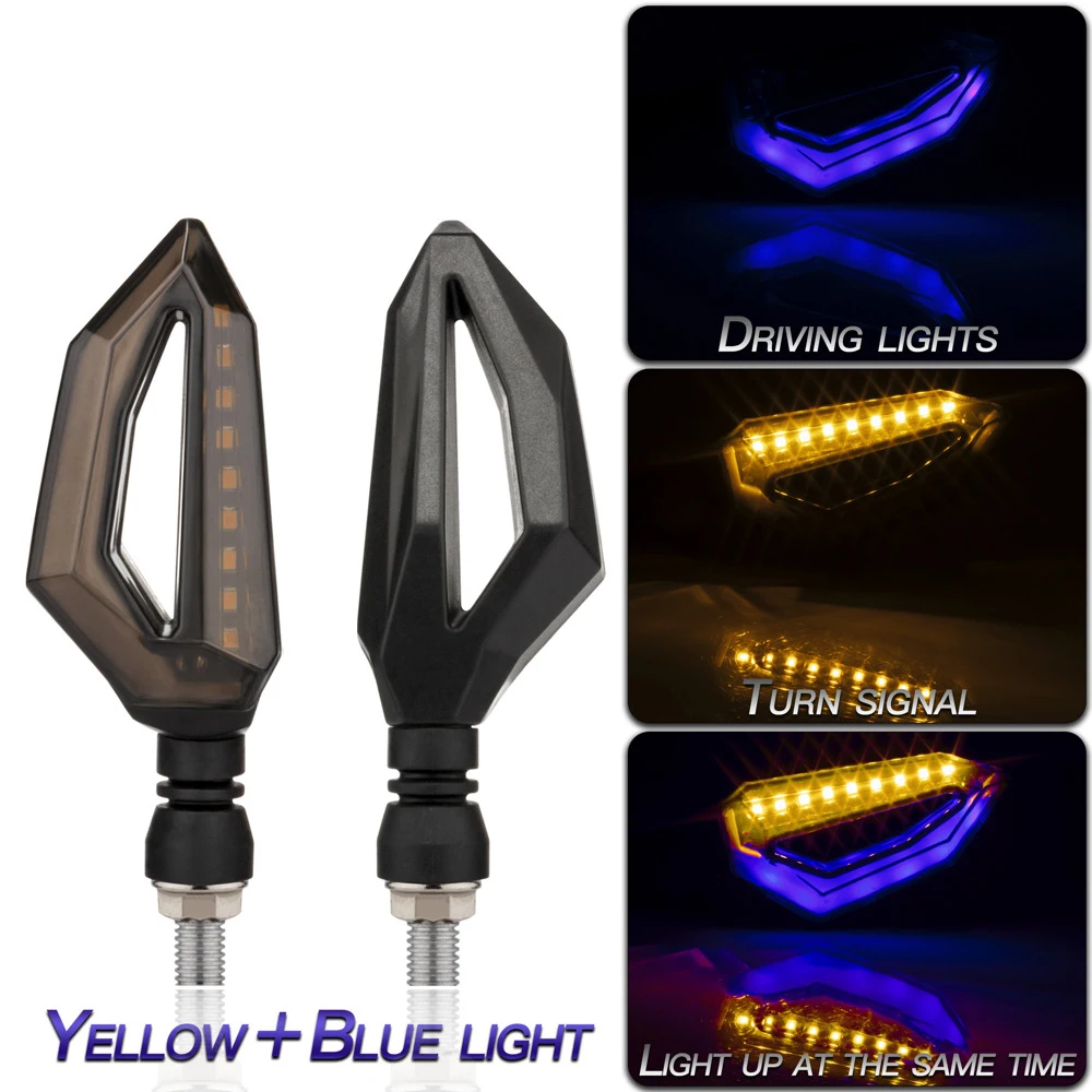 

Universal ABS Motorcycle Turn Signal for Honda / Kawasaki / BMW / Yamaha / Suzuki / Ducati / Benelli / Aprilia