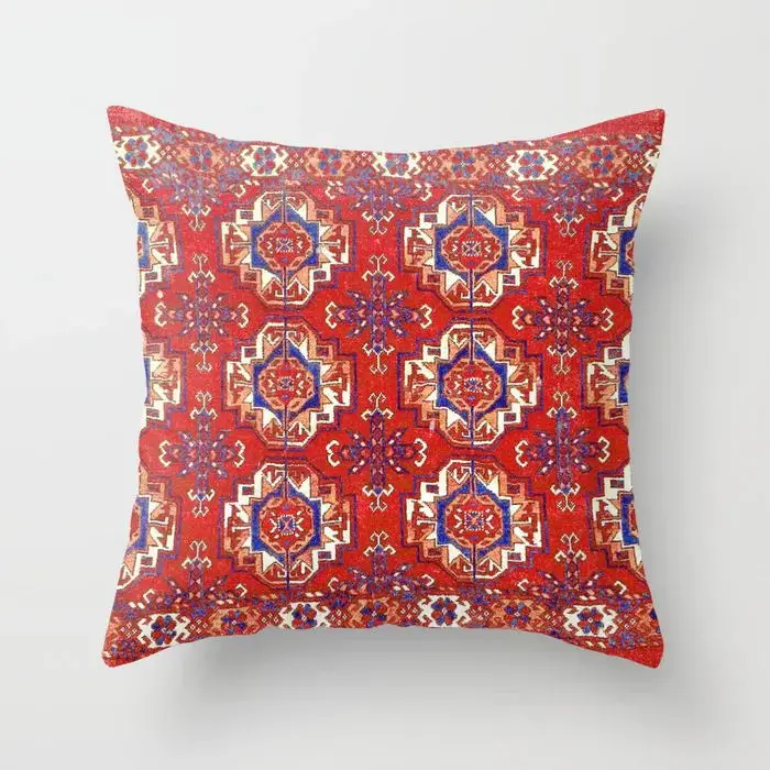 Nordic Pillow Case Moroccan Style Pillow Indian Bohemian Luxury Living Room Bedroom Cushion Cover Lumbar Pillowslip Home Decor 6