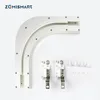 The Best Curtain and Blind Degree ARC Track for Corner Windows for Slide Curtain  90 135 Degree Avaibale ► Photo 1/3