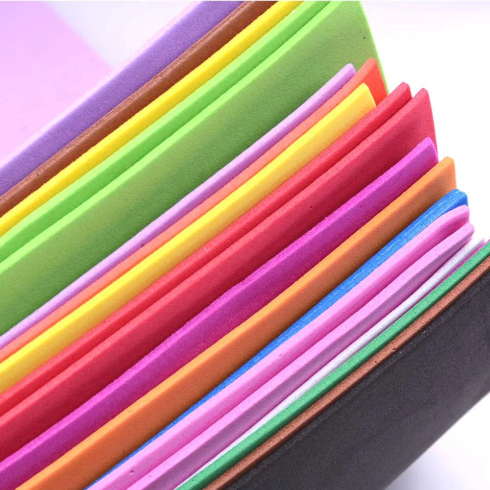 10 листов 2 мм пенопластовая бумага для детских ремесленных мероприятий DIY резаки ручной работы пенопластовые бумажные листы