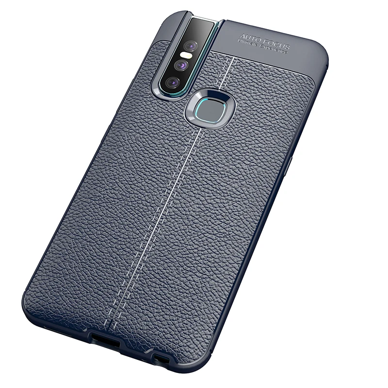 SemgCeKen ультра тонкая кожаная крышка для Vivo x20 plus x21 x21i x23 x27 pro роскошный мягкий Силиконовый противоударный чехол
