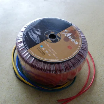 

800W toroidal transformer for S50, KSA50 full balanced version of power amplifier Output voltage 55V-38V-0V-38V-55V 0-12V