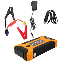 1 conjunto útil carregador de carro 20000ma power bank 12 v carregador de bateria com plugue dos eua