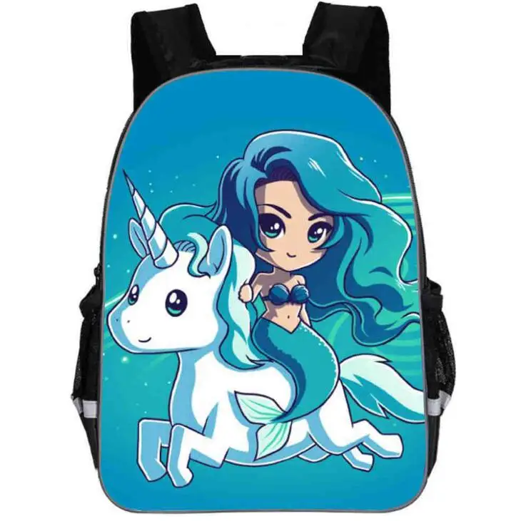 Рюкзак с единорогом, Dab Pony, радужная лошадь, для подростков, для мальчиков и девочек, для малышей, для детей, школьные сумки, для мужчин и женщин, Mochila Bolsa - Цвет: as picture