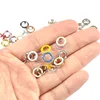 50set/lot Colorful Iron Prong Snap Buttons Round Metal Fasteners Press Stud for Romper Buckle Snap Baby Clothes Accessories 6