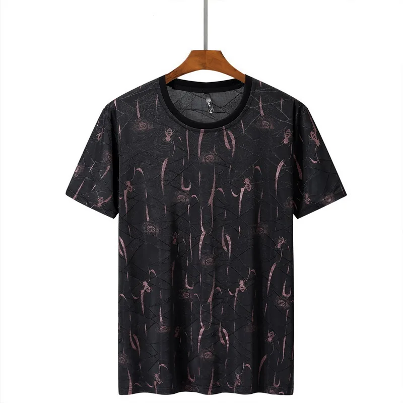 

Plus Size 10XL Printing Hip Hop Short Sleeve O-Neck Sweatshirt + Shorts Sportswear Mens Set Fashion Summer Tracksuit Two Piece
