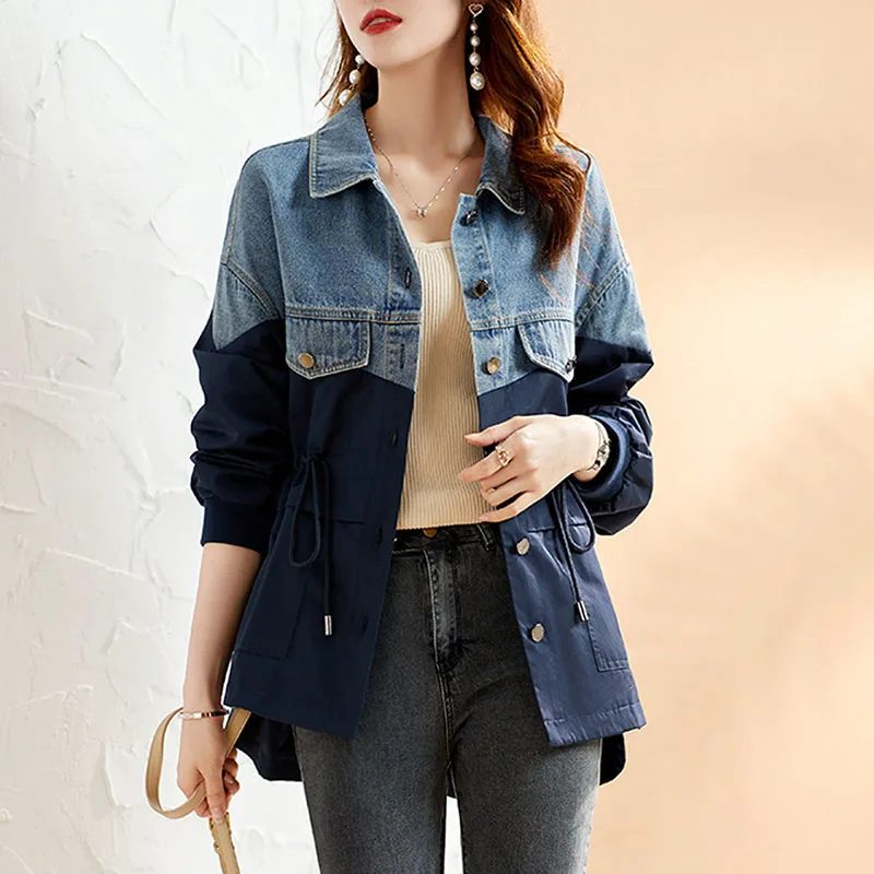 Women Denim Jacket 2022 New Spring 