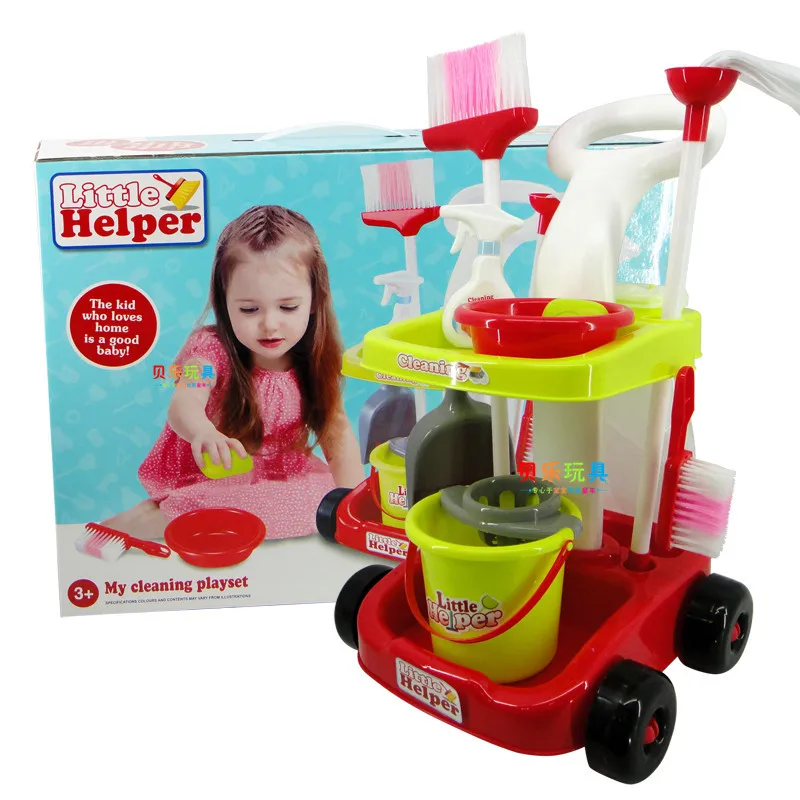 Детский игровой домик, игрушки, модель для чистки коляски, набор инструментов для чистки мальчика, набор для чистки автомобиля 1,26