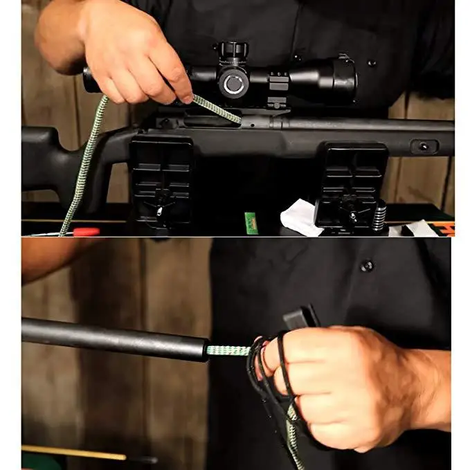 Инструмент для чистки охотничьих ружей Snake.22 Cal.38 Cal.30Cal& 5,56 мм, 9 мм, 12GA набор для чистки винтовки ствол калибра змеиная веревка