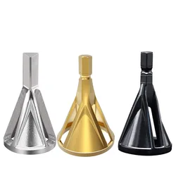 Herramienta de chaflán de desbarbado externo, broca de taladro, removedor de rebabas, vástago hexagonal HSS para cobre, aluminio y acero, 1 pieza