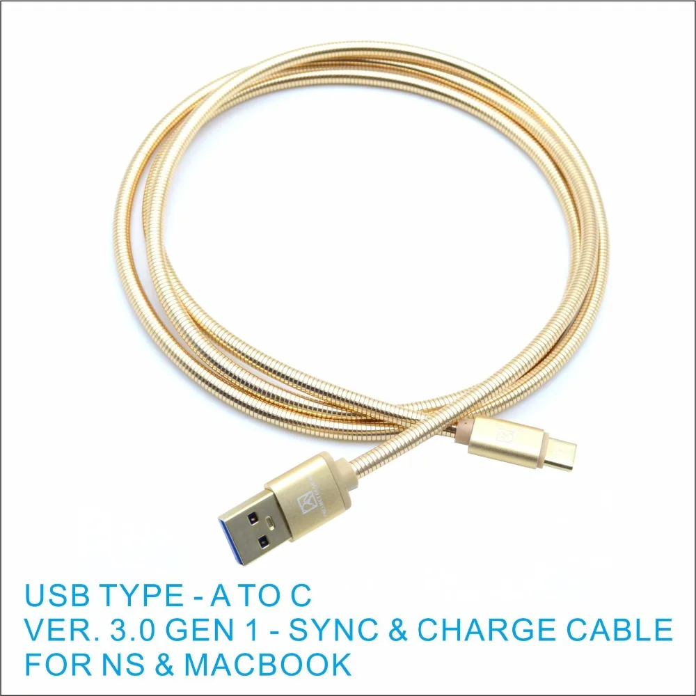 Стандартный кабель USB3.0 type A to C 3 1 GEN1 2 M для PND SWITCH NS Macbook Android Phone Быстрая зарядка 24K