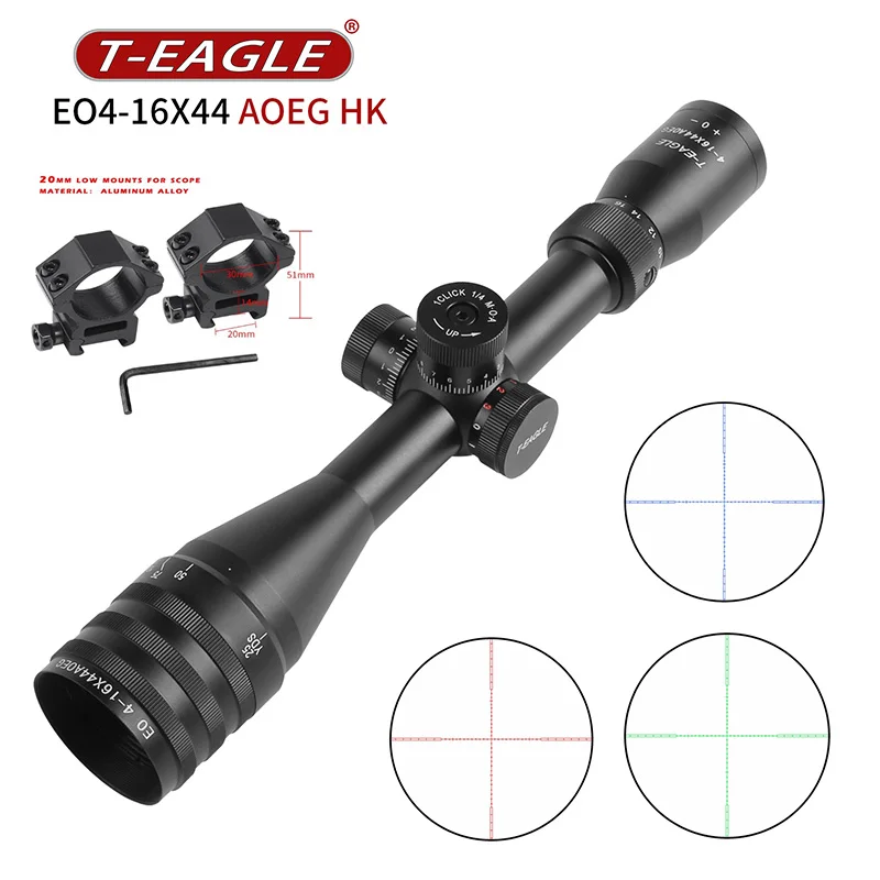 t-eagle-eo-4-16x44aoeg-hk-riflescope-spotting-scope-for-hunting-optical-collimator-red-green-blue-illumination-airsoft