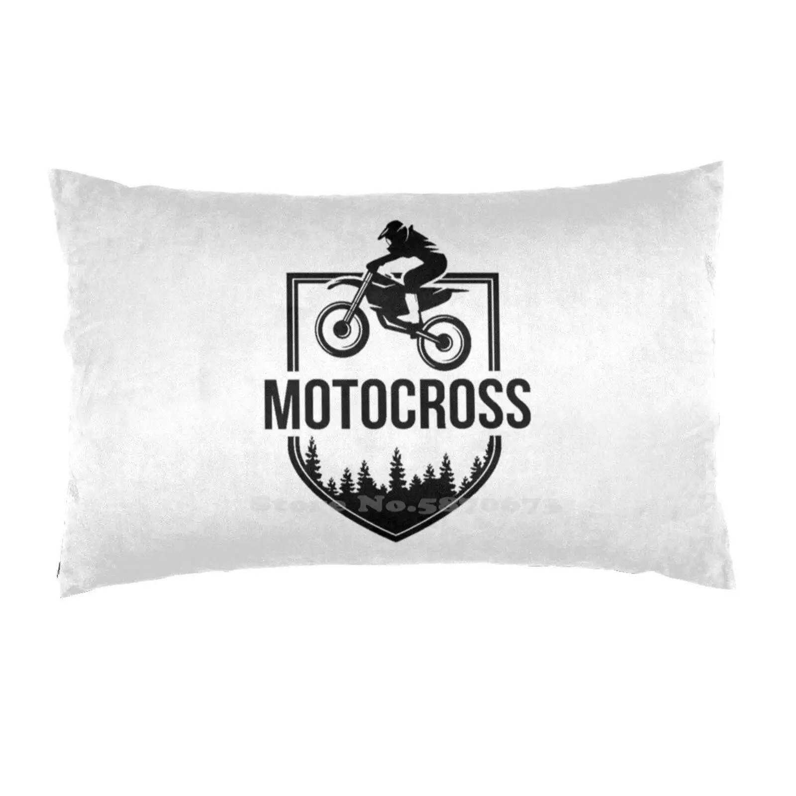 Jump Motocross Mountains And Forests Vintage Motorcycle American Funny 8 Room Decor Rectangle Pillowcase Gringo Group B Gsxr Gt |
