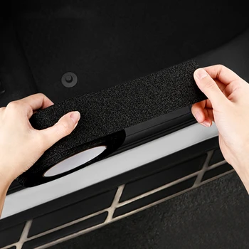 

Car Styling Car Door Sill Protector Nano Tape Scratchproof Auto Bumper Sticker Pedal Decorative Car Door Edge Rim Protective