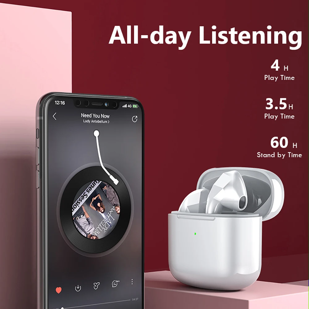 TWS Wireless Headphones Detect Sensor Bluetooth 5 0 earphones Touch Control 9D Stereo Sound Mini sport Headset for Smart Phone
