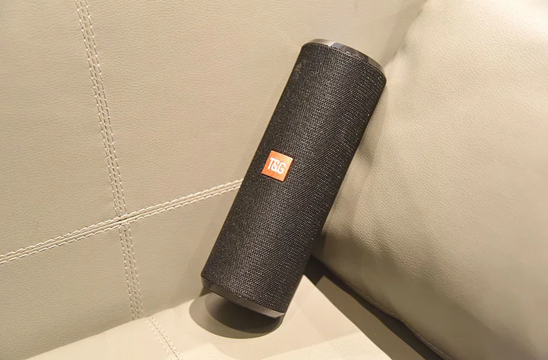 Портативный Bluetooth динамик Открытый громкий динамик TG126 Беспроводная мини Колонка 3D стерео объемный динамик Поддержка FM TF карта бас-бокс