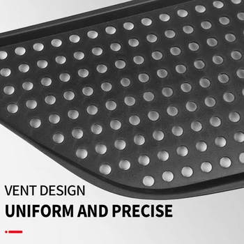 

Hot Black Easy Install Car Accessories Decorative ABS Anti Dust Air Flow Vent Replacement Trim Protective Cover For Tesla Model