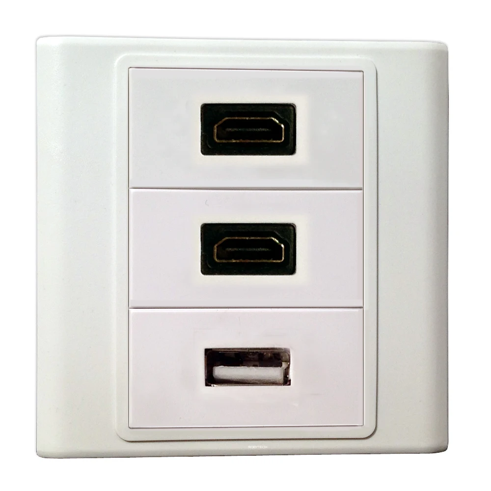 HDMI+ USB, информационная настенная пластина, крышка розетки, настенное крепление, лицевая панель, разъем, порт для домашнего офиса, кабельная система