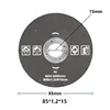 CMCP 85mm Cutting Discs 85x10/15mm Circular Resin Grinding Wheel Saw Blades For Metal Cutting Fiber Cutting Disc Abrasive Tools ► Photo 2/5