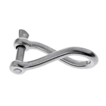 

0.3" Boat Twisted Anchor Shackle - Marine 316 Stainless Steel