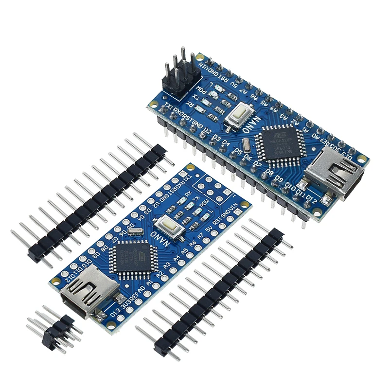 Бесплатная доставка для контроллера arduino Nano V3.0 ATMEGA328P ATMEGA328 оригинальный CH340 +