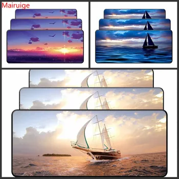 

Mairuige Mousepad 900*400*3MM Sea Sailing Pattern Gaming Mouse Pad Gamers To Popular Laptop Desk Mats