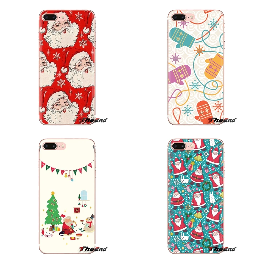Силиконовый чехол для Huawei G7 G8 P7 P8 P9 P10 P20 P30 Lite Mini Pro P Smart Plus 2017 2018 2019 рождественские