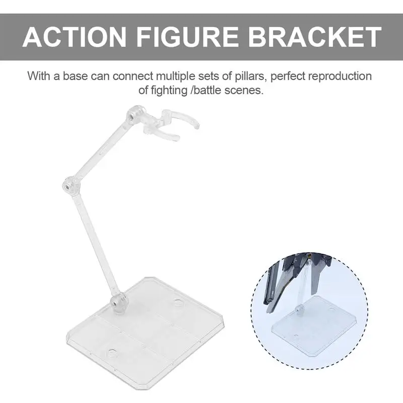 5pcs Model Figure Support Action Figure Base Suitable Display Stand Bracket For 1/144 Model Figure